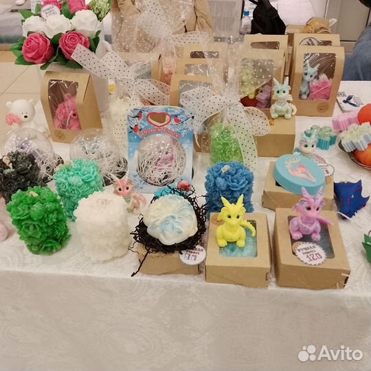 Мыло и свечи ручной работы