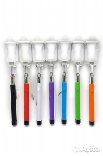 Селфи палка - селфи монопод проводной 605-56