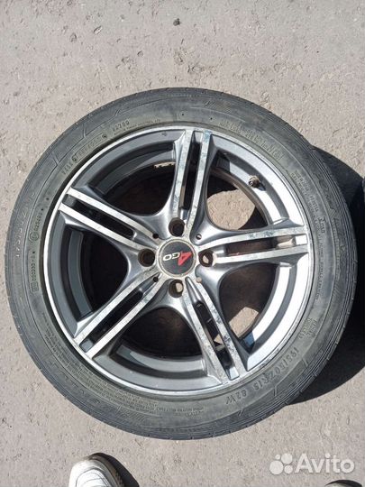 Колеса r15 летние 2 шт