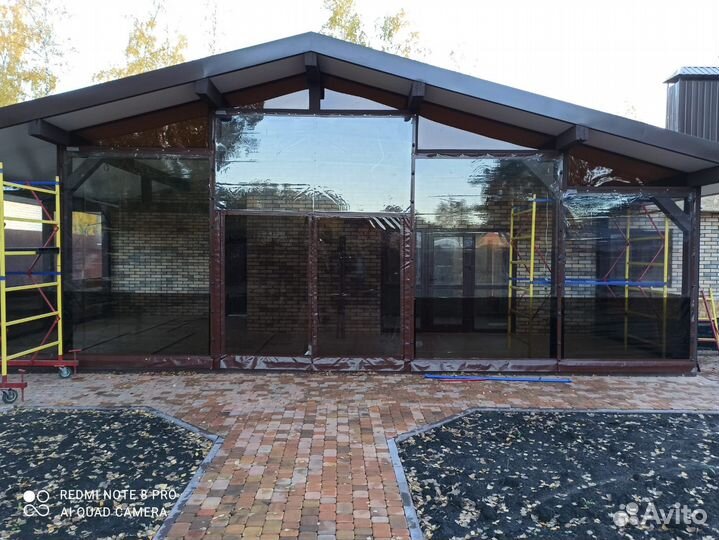 Мягкие окна для веранды, террасы, беседки