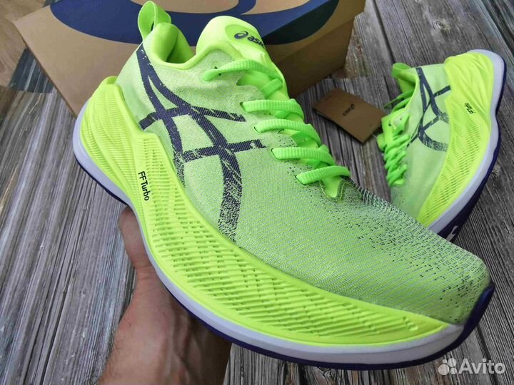 Беговые кроссовки асикс superblast