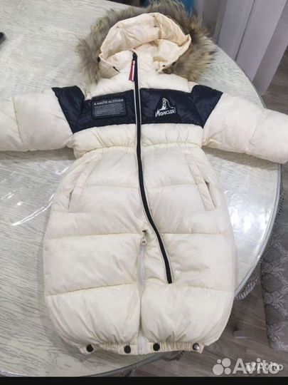 Зимний комбинезон 80 86 для мальчика новый