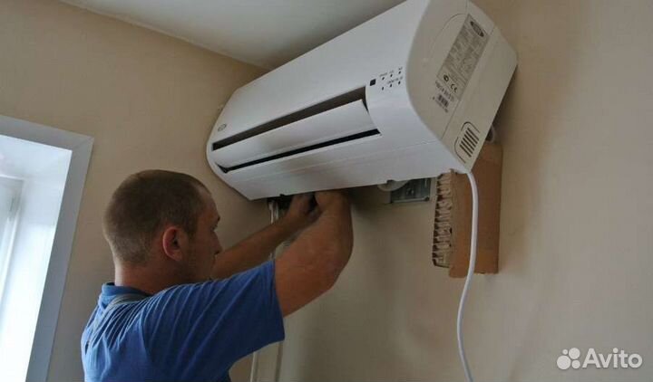 Установка Монтаж кондиционеров