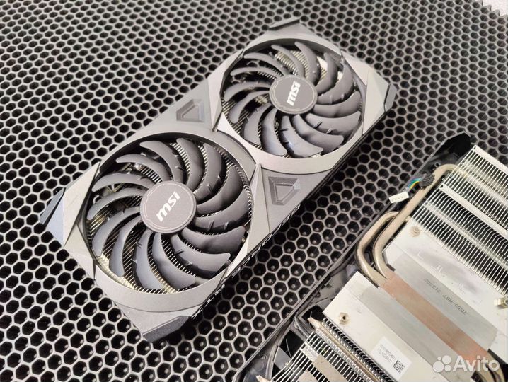 Система охлаждения MSI Ventus 2X 3060 / 3060 ti