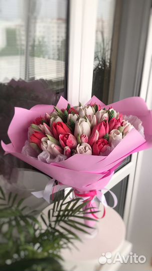 Сладкий букет из зефира