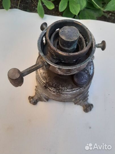 Самовар старинный редкий на керосине