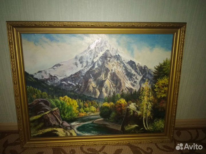 Картина маслом на холсте большая