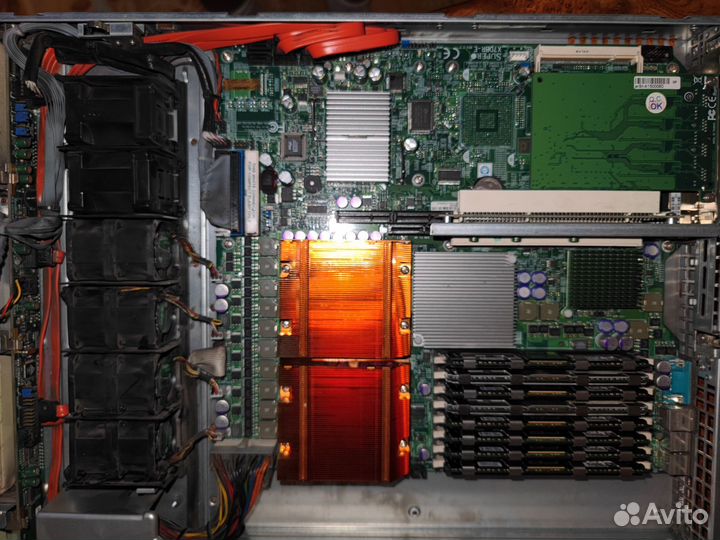 Сервер на Supermicro X7DBR-E