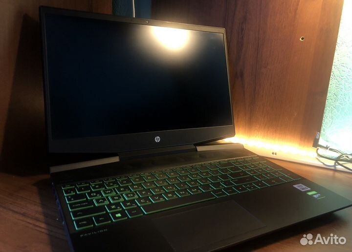 Игровой ноутбук HP pavilion gaming 15-dk1035ur