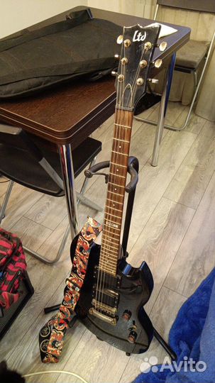 Электрогитара ESP LTD Viper-10 Black + EMG