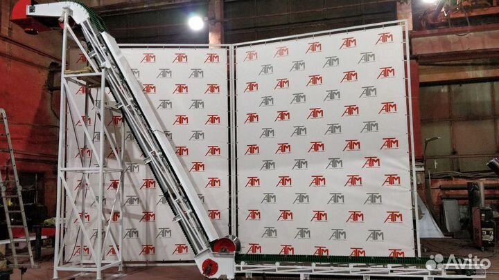 Спиральный транспортер вертикальный