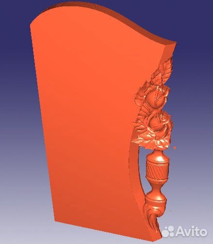 Огромная коллекция 3Д форм надгробий для чпу