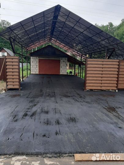 Асфальт с укладкой