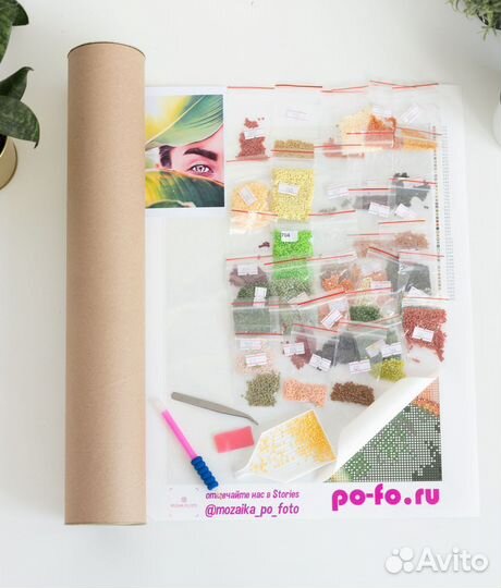 Алмазная вышивка по фотографии / наборы на заказ