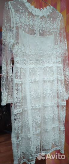 Кружевное платье