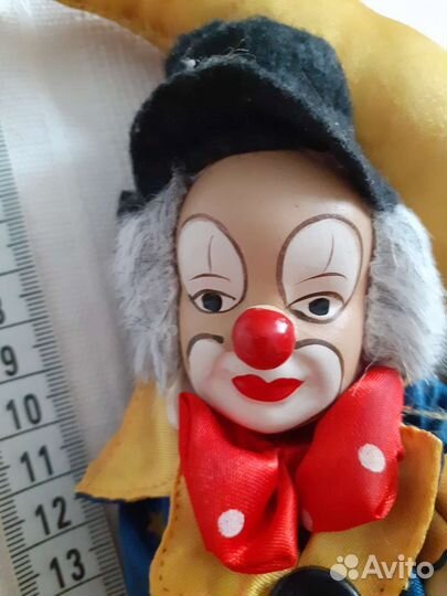 Клоун старинный немецкий фарфор