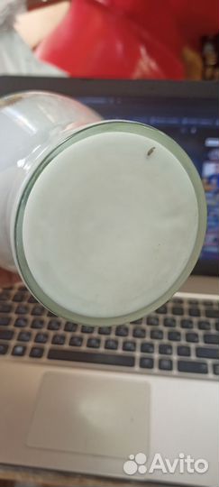 Ваза молочное стекло