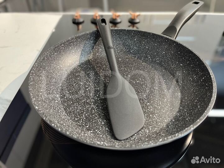 Лопатка для теста силиконовая Ballarini Nero