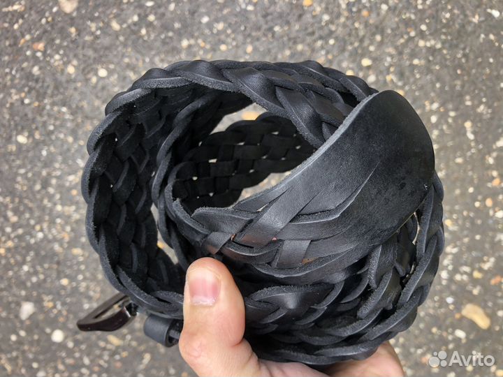 Мужской кожаный ремень