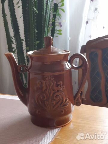Чайник керамический новый