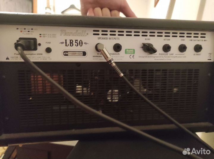 Ламповая голова Randall Lynch Box 50