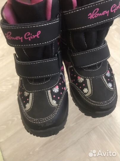 Сапожки зимние 25 и 27 размеры