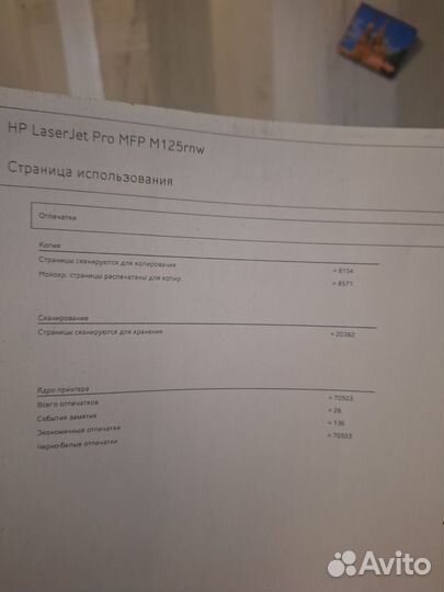 Мфу Принтер лазерный HP LaserJet Pro MFP M125rnw