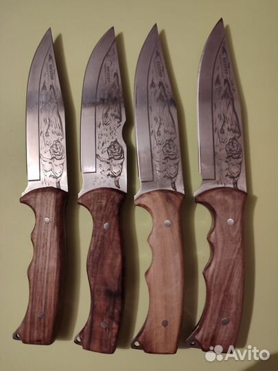 Нож фирменный Кизляр в кожаном чехле