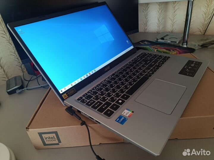 Acer- новый, ips, i5-1135, iris XE, 12Ddr4, Ssd512