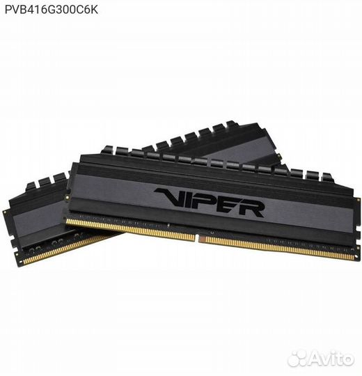 Комплект памяти patriot Viper 4 Blackout 16GB dimm