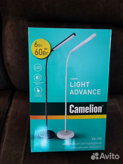 Новый напольный светильник - торшер Camelion