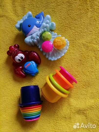 Игрушки для ванной