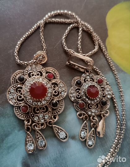Серьги с подвеской