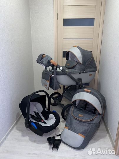 Коляска adamex 3в1