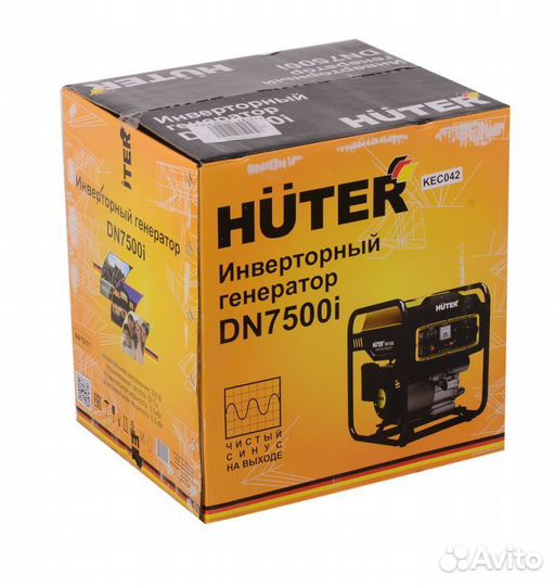 Инверторный генератор Huter DN7500i