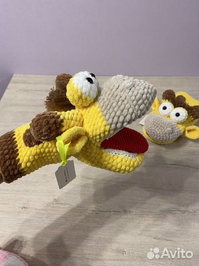 Логопедическая игрушка говорушка на руку логопед