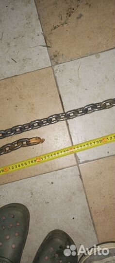 Цепь металлическая стальная