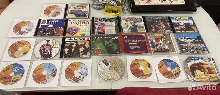 Диски DVD, CD