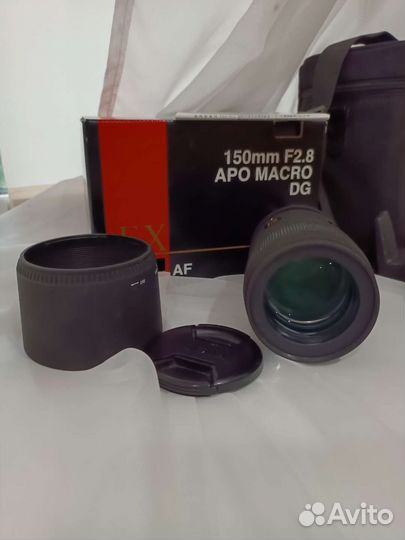 Объектив Sigma 150mm F2.8 macro для Canon