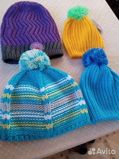 Шапки детские новые