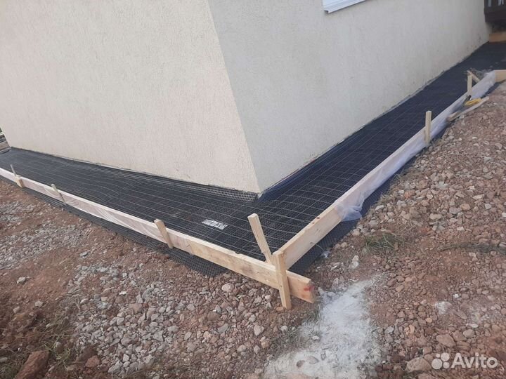 Отмостка вокруг дома