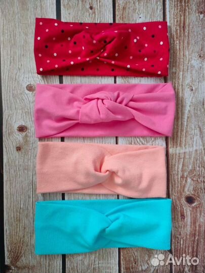 Повязки на голову детские и взрослые