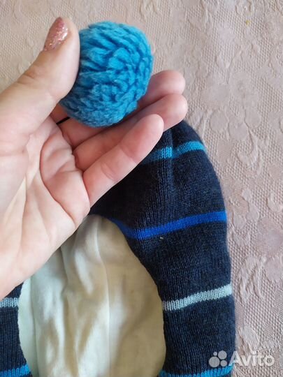 Шапка шлем зимний kerry на мальчика