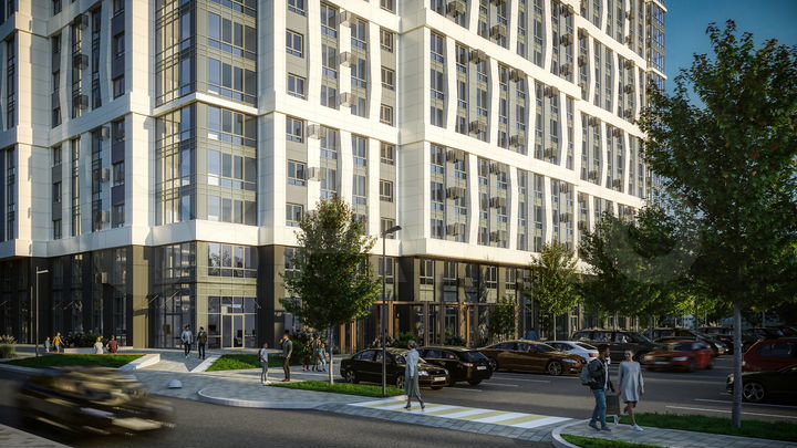 1-к. квартира, 41,8 м², 10/18 эт.