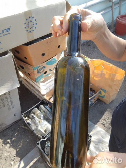 Бутылки с подставкой