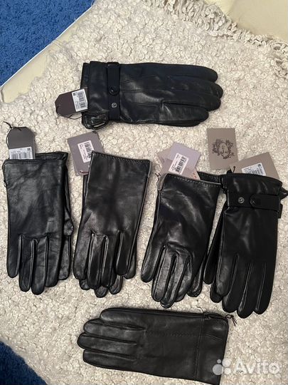 Мужские кожаные перчатки