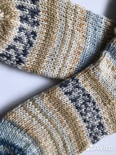 Носки мужские женские вязаные