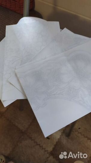 Книга, пособие о выжигании по ткани