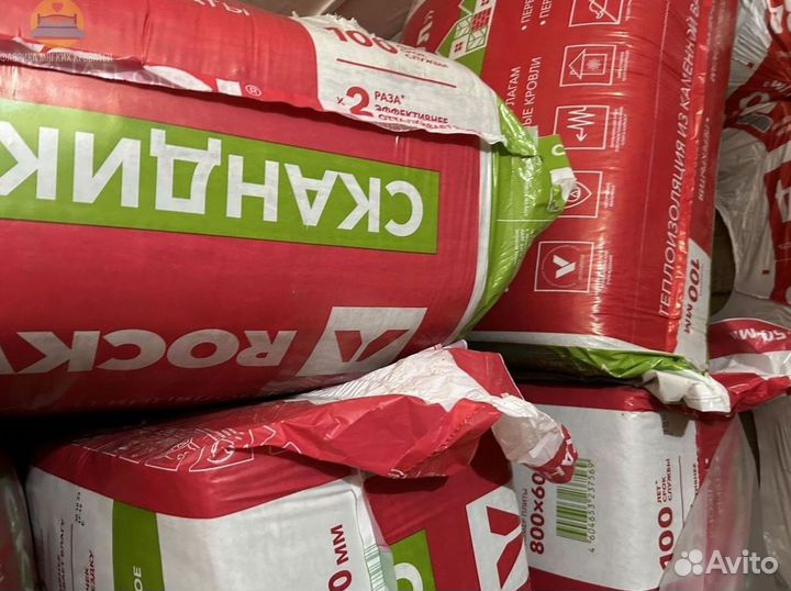 Rockwool скандик 100 для стен