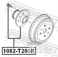 Ступица задняя (chevrolet aveo (T200) 2003-2008